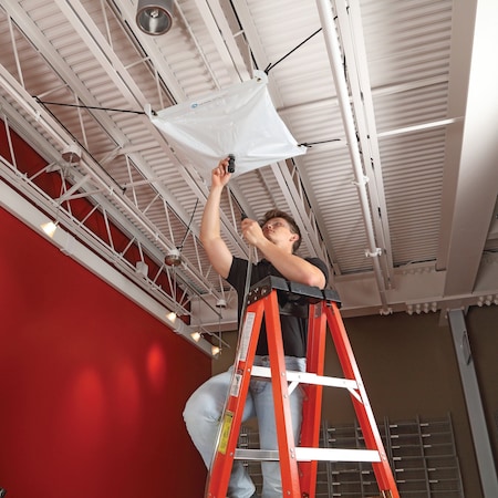 Pig PIG Quick Response Roof Leak Diverter Tarp Kit With Hanging Straps 30" L x 30" W TLS1120-WHS